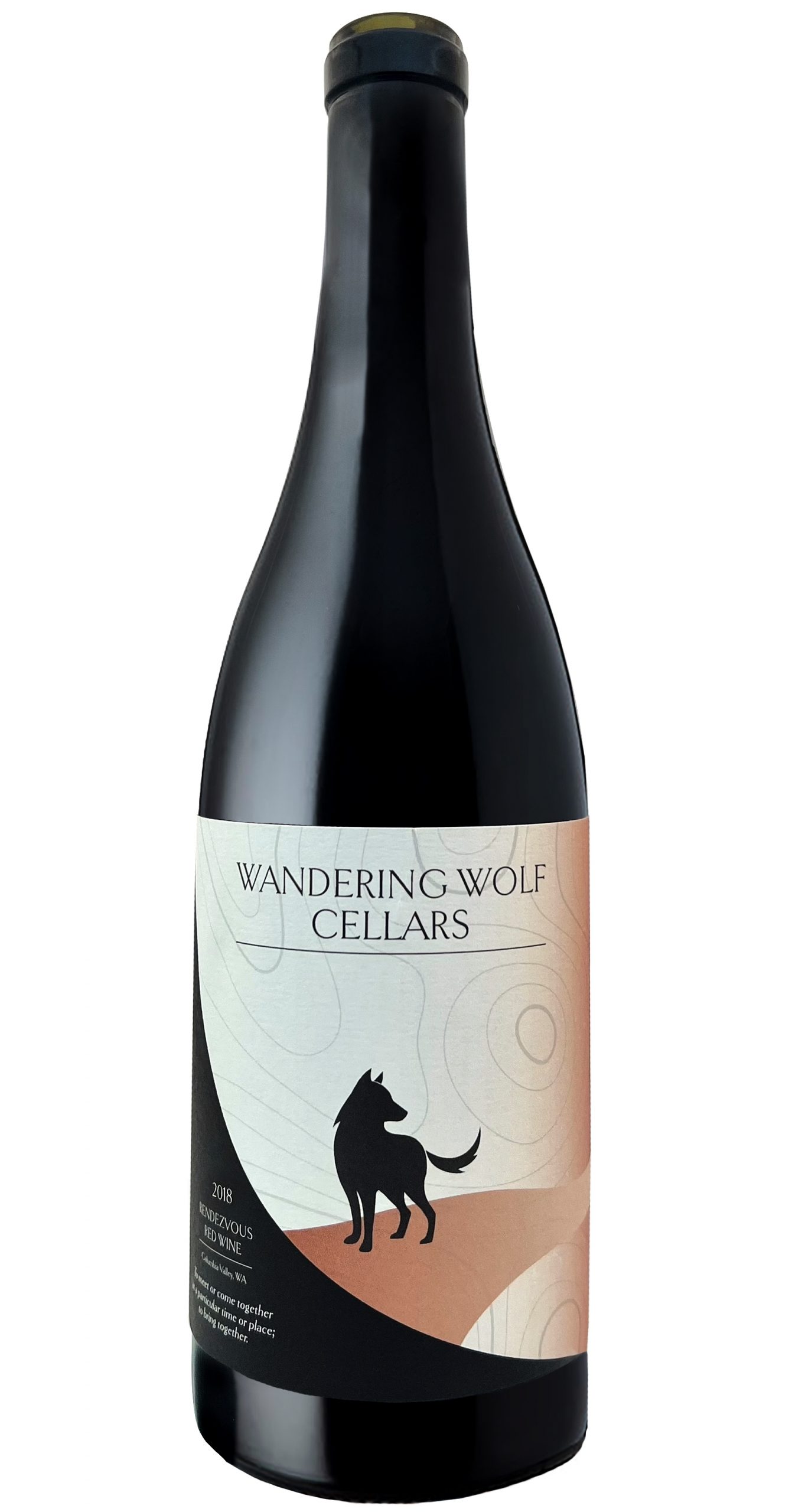 2018 GSM Red Blend – Wandering Wolf